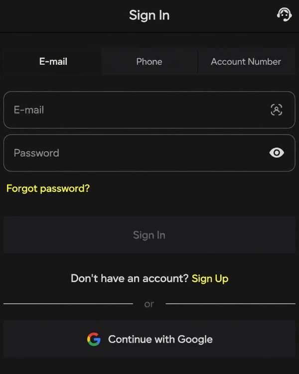 How to log in to a personal account